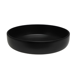 Plato Hondo Chef Dream Negro 20cm