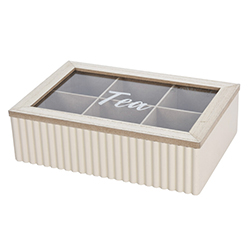 Caja de Madera para Té  24x16cm
