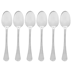 Cuchara Leonardo de Postre 6 Piezas Zanetti