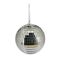 Bola Disco Plata 15cm 