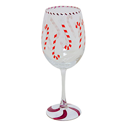 Copa de Vino 440ML Bastones 9X22X9cm