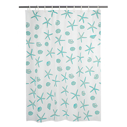 Cortina de Baño PVC 180x180cm Surtida
