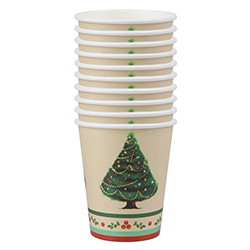 Vaso Desechable Árbol 10 Piezas