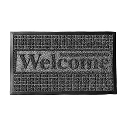 Alfombra Welcome Gris 45X75cm