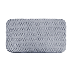 Alfombra de Baño Rombos Gris 40X60cm