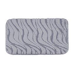 Alfombra de Baño Olas Gris 40X60cm