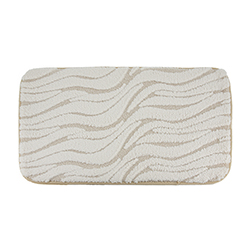 Alfombra de Baño Olas Taupe 40X60cm