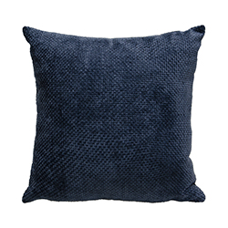Cojín Básico Eleonora Azul Dos Caras 45x45cm 