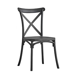 Silla Crossback Negra 