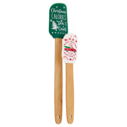 Espátula de Silicona Set de Navidad 2X19cm