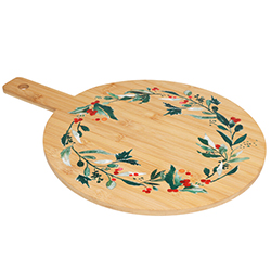 Bandeja de Servir Bamboo Corona 33X33cm