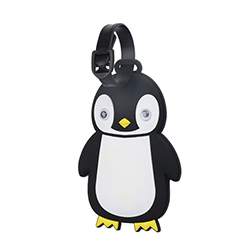 Etiqueta para Equipaje Pingüino 6X12cm