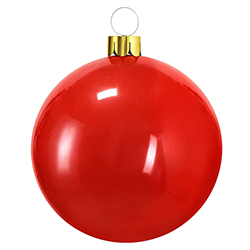 Bola de Navidad Inflable Rojo 45cm 