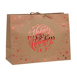 Bolsa de Regalo Larga Navidad 37X28cm