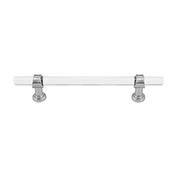 Tiradera Crystal 128mm Satín Mate