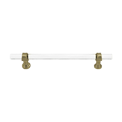 Tiradera Crystal 160mm Oro Mate