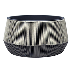 Macetero Daklak Gris 48x24cm