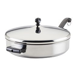 Sartén 4.3 Litros con Tapa Classic Inoxidable Farberware 