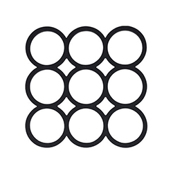 Aislante de Calor Abstract Circles 14cm