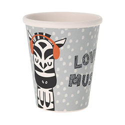 Vaso Animals Zebra 250ml