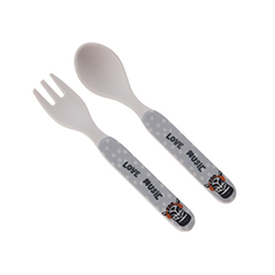 Cubiertos Animals Zebra 14cm