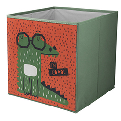Cesto Plegable Animals Cocodrilo 32x30cm