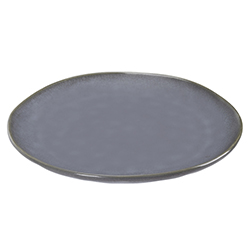 Plato Tendido Earth Stoneware Grafito 29cm