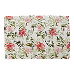 Individual Ramas Flores Reversible 45x30cm