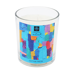 Vela Aromática Art Deco Cotton 200g 