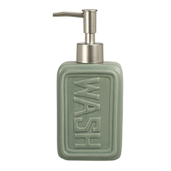 Dispensador de Jabón con Relieve Verde