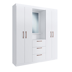 Armario Arapua 4.3 183x156x45cm Blanco