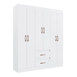 Armario Doce 6.2 183x156x40cm Blanco