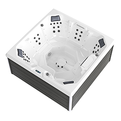 Jacuzzi Spa 210x210x90cm 50 Jets con Calentador