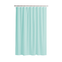 Cortina de Baño Tela Solid Cyan 180X180cm