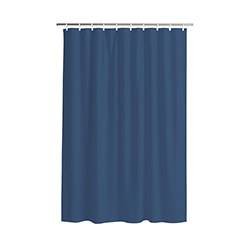 Cortina de Baño Tela Solid Teal 180X180cm