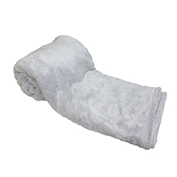 Cobija Marled Sherpa Blanco 127X152cm