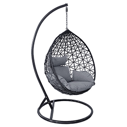 Silla Colgante Aura Gris