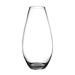 Florero Oval Vidrio 30cm