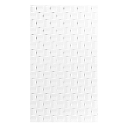 Cerámica Brillo Kubo Blanco 33X57cm 