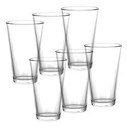 Vaso Herrato Bebidas 11oz x 6 Unidades