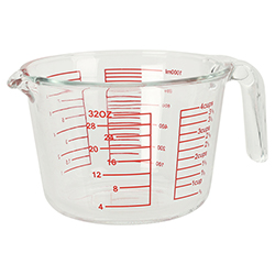 Jarra de Medición de Vidrio 1000ML 