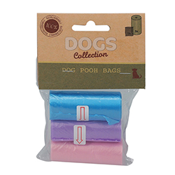 Funda higiénica X3 para Mascota 45 Piezas 23X30cm