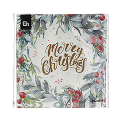Servilleta Navideña Merry 33X33cm 16 Unidades 