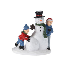 Figura Snow 6cm Pueblo de Navidad 