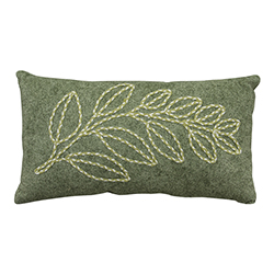 Cojín Jardín Tropical Rama Trenza 30x50 cm