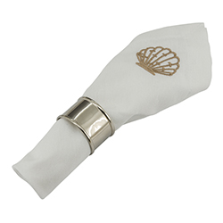 Set X2 Servilletas Sand Shell Marfil