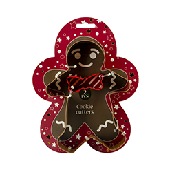 Cortador de Galletas Ginger 2 Piezas 10X14X2.5cm 