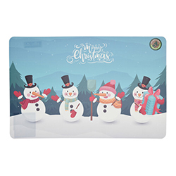 Individual Snowman 43X28cm 