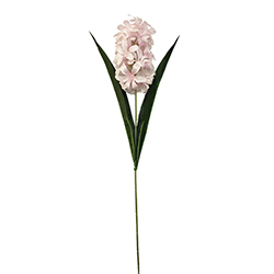Flor Artificial Jacinto Rosada 49cm