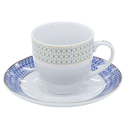 Taza con Plato Ashby Fine China Royal Rochdale